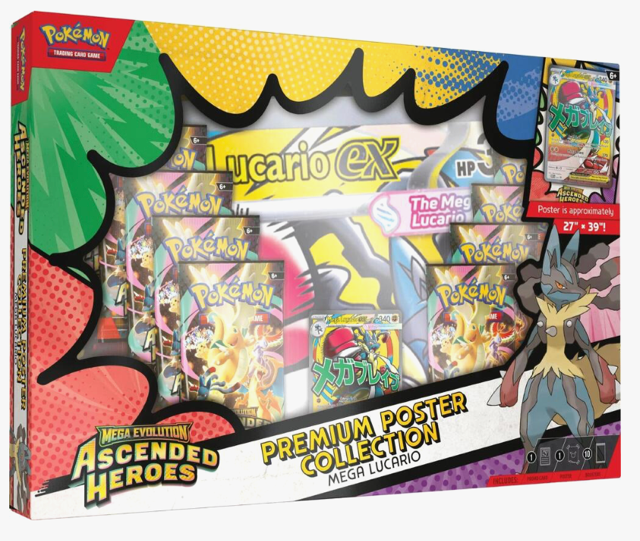 Mega Lucario Premium Poster Collection