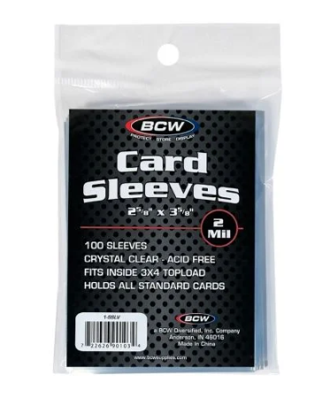(100 Count) Card Sleeves